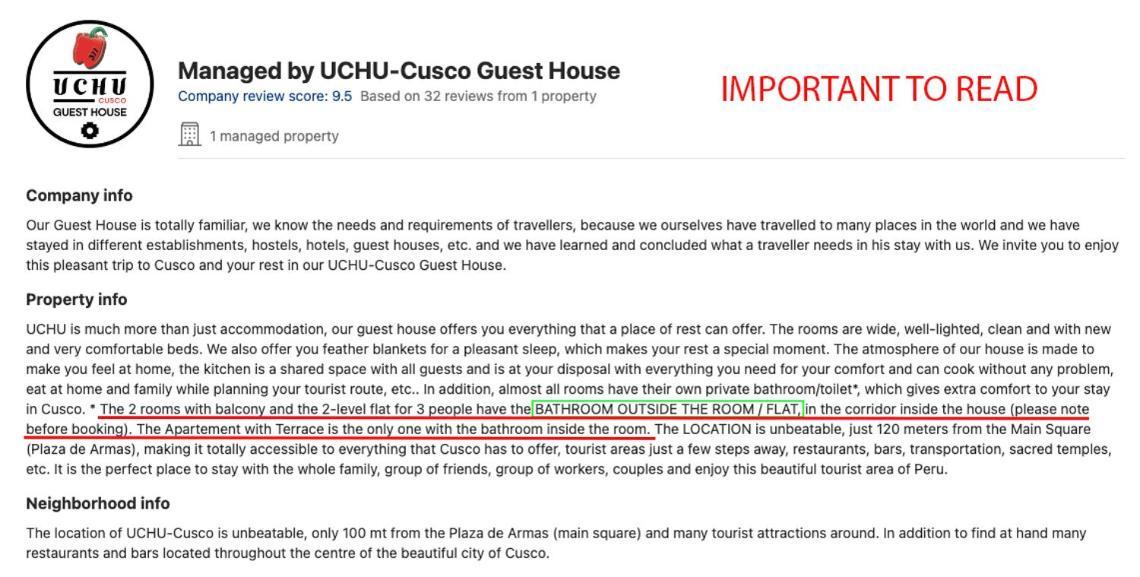 Uchu Cusco - Guest House Екстер'єр фото